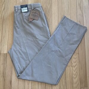 NWT Bills Khakis M2 Classic Fit Original Twill Khaki  Split Hem Pants USA 44